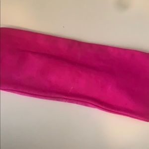 Lululemon hot pink wide headband